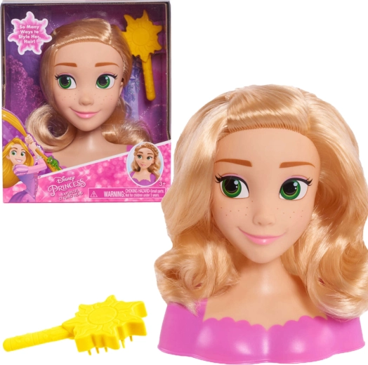 Disney printsess Rapunzeli soengupea ja juuste stiliseerimise komplekt harjaga