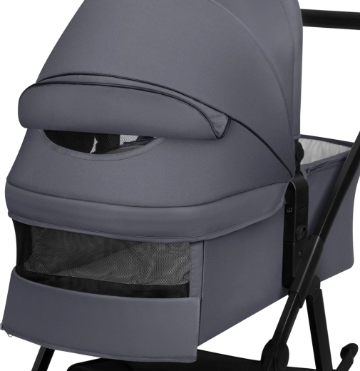 3D panoramic ventilation and all-terrain wheels