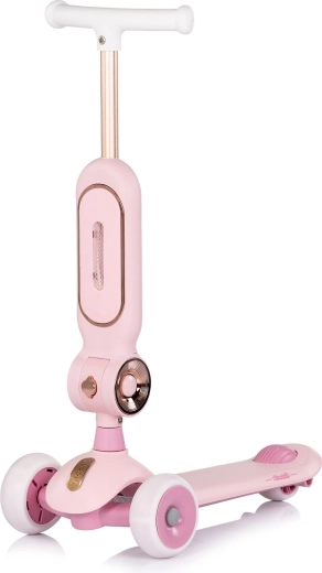 2-in-1 laste tõukeratas istmega CHIPOLINO Bloomi – roosa
