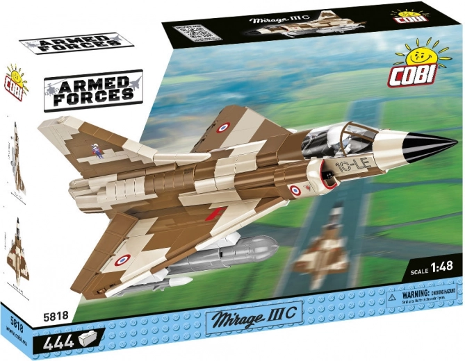 COBI Armed Forces’i ehituskomplekt – Mirage IIIC 1:48, 444 detaili