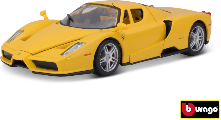Metallist automudel 1:24 Ferrari Enzo kollane