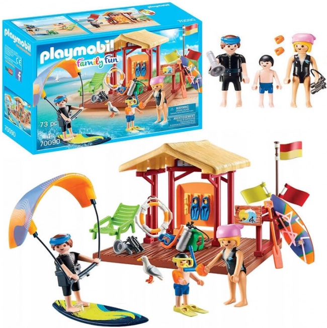 Playmobil loov ehituskomplekt veespordialad