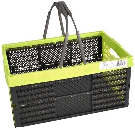 Kokkupandav ostukorv 2 sangaga 16 l, 40 × 27 × 20 cm – värvivalik