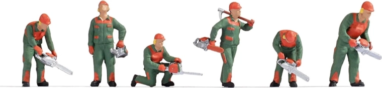 Noch metsateöliste figuuride komplekt H0