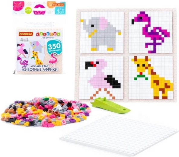 African Animals Mosaic Set (350 pieces)