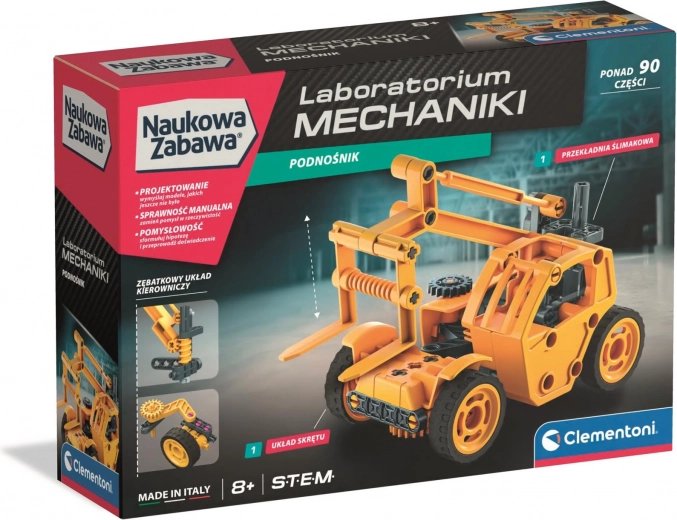 Telescopic Jack – Mechanics Laboratory CLEMENTONI