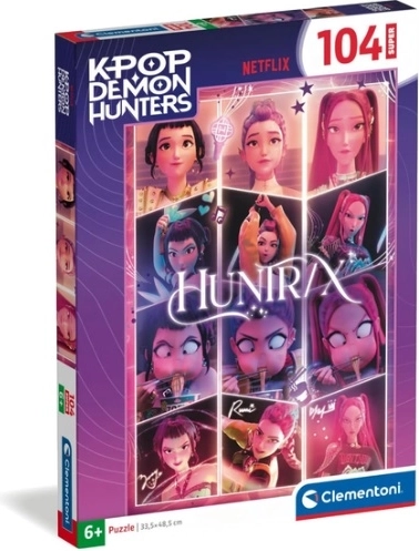 Clementoni pusle Super K-Pop Demon Hunters 104 tükki