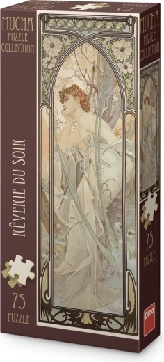Dino panoramic puzzle Alphonse Mucha – Evening Reverie (75 pieces)