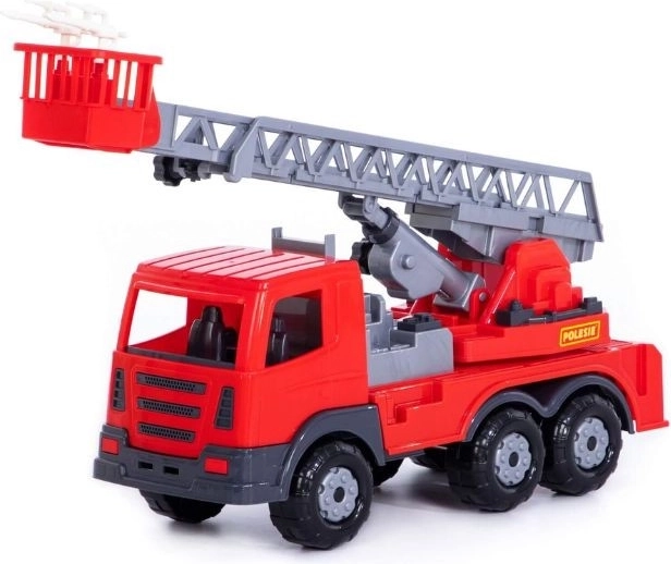 SuperTruck fire truck with trailer and extendable ladder