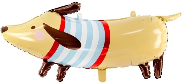 Dachshund Foil Balloon 91 cm