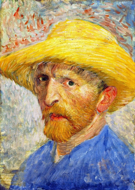 Pusle Vincent van Gogh Autoportree õlgkübaraga 1000 tükki