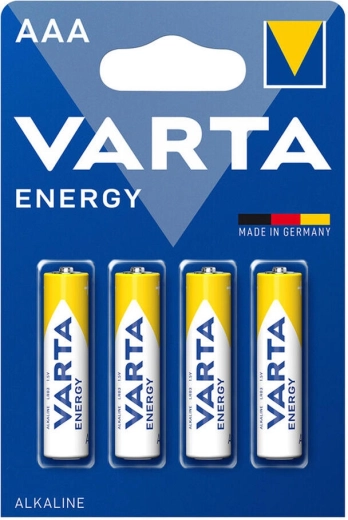 Aluselised patareid AAA LR03 VARTA Energy 4 tk