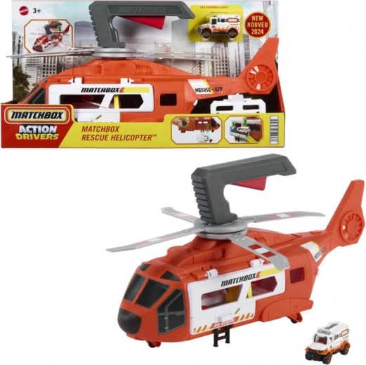 Päästehelikopter Matchbox Action Drivers