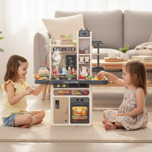 88 accessories, lights and sounds for boredom-free play