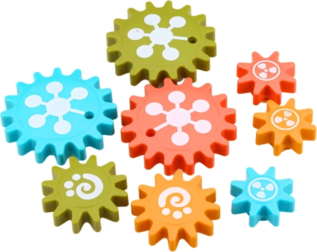 Colorful parts that are easy to assemble