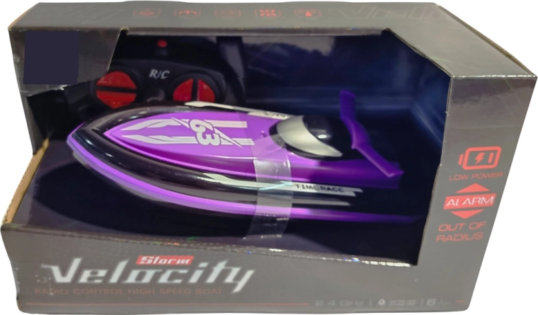 R/C kiirpaat Velocity 1:16 2,4 GHz purpur