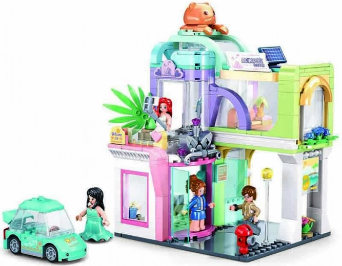 Sluban Metropolis Hotel Crown ehitusklotside komplekt