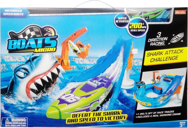 Racing Track Shark Attack