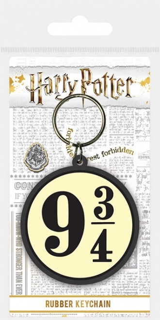 Rubber Keyring Harry Potter 9 3/4
