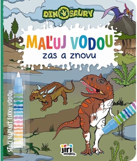 Paint with Water Again and Again – Dinosaurs