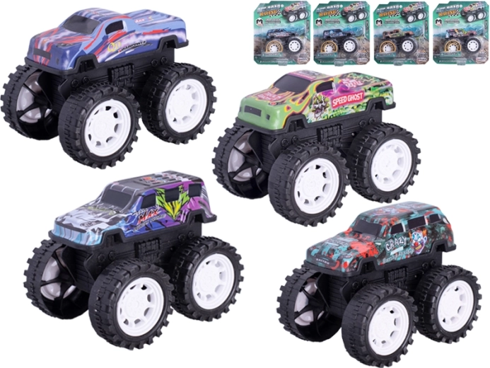 Metallist monster truck 10 cm inertsmehhanismiga