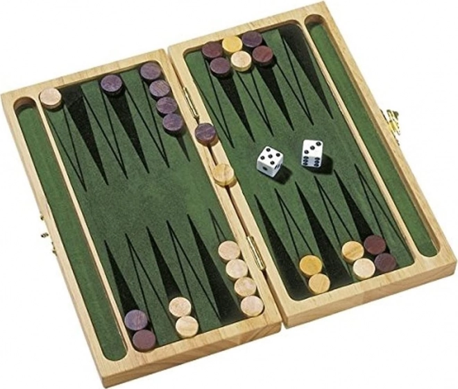 Puidust backgammon GOKI