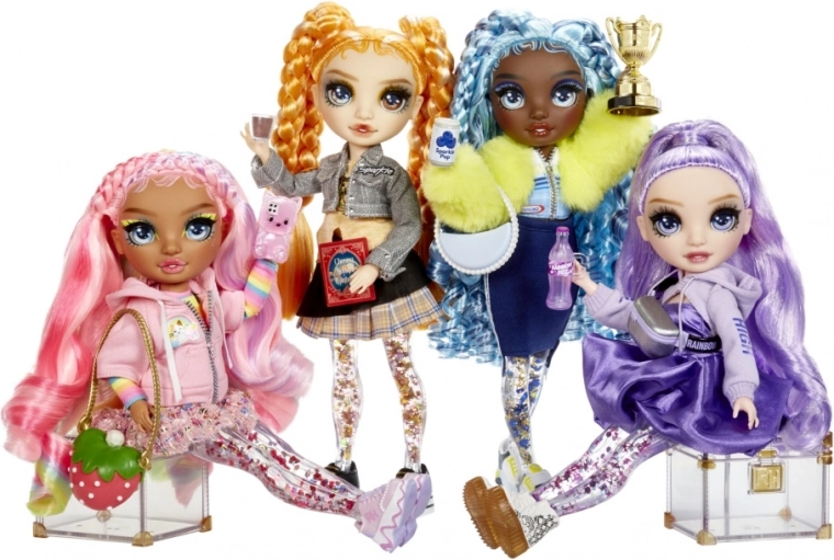 Rainbow High Sparkle & Shine Fashion Dolls sädelevate jalgadega nukk