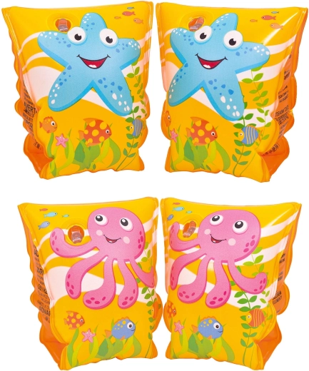 Laste täispuhutavad ujumiskätised 23 × 14 cm – motiivide valik