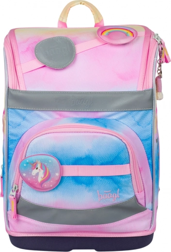 School Backpack Zippy Plus Rainbow Unicorn