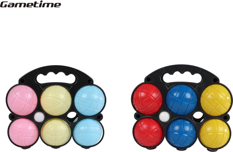 Gametime plastic pétanque set for children and adults