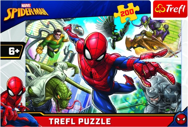 Puzzle Trefl 200 Pieces Spider-Man Born a Hero
