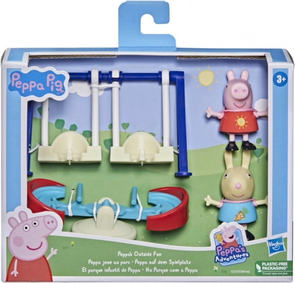 PEPPA PIG FIGURINE SET: PEPPA'S LITTLE ADVENTURES
