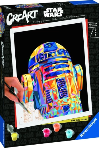 Ravensburger CreArt paint by numbers – Star Wars: R2‑D2
