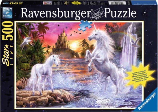 Ravensburgeri pusle Ükssarvikud jõe ääres, 500 tükki