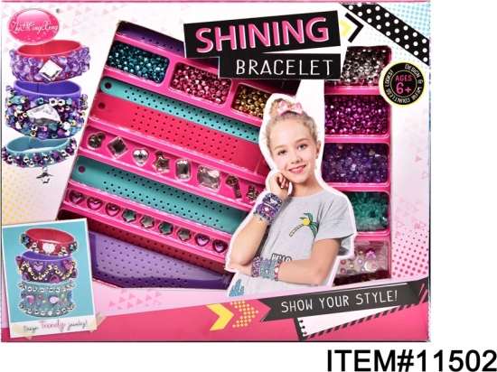 Bracelet Making – creative kit for making beaded bracelets
