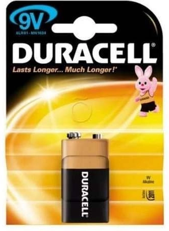 Aluseline patarei 9V DURACELL Basic