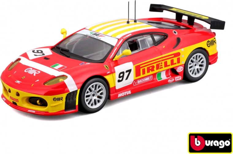 Metallist automudel BBURAGO 1:43 Ferrari F430 GT2 (2008) – Ferrari Racing