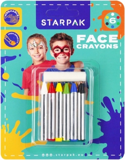 Näovärvide komplekt sädelusega