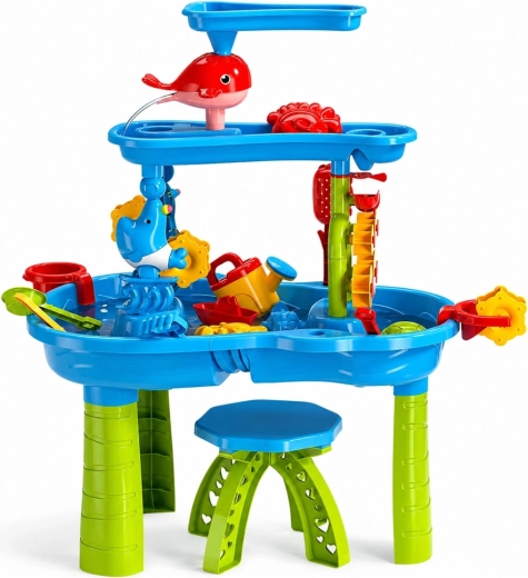 Multi-level water course full of action