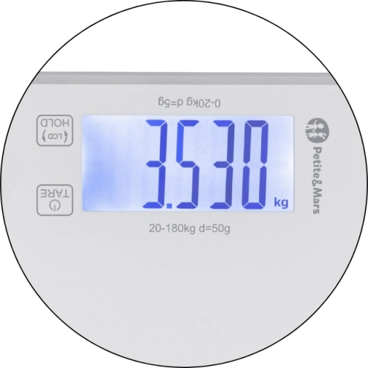 5 g precision and HOLD function