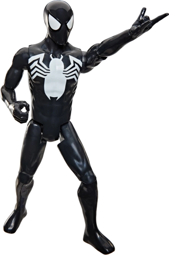 Iconic black-and-white comic look