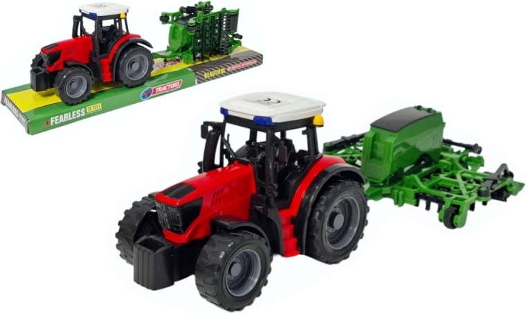 Traktor külvikuga