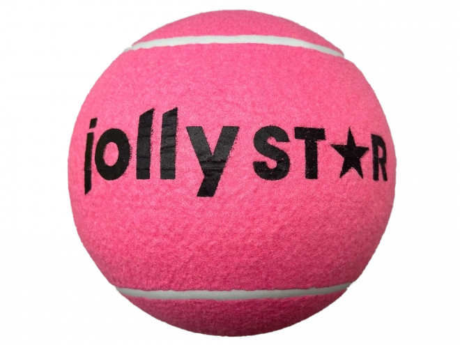 XXL tennispall JollyStar roosa