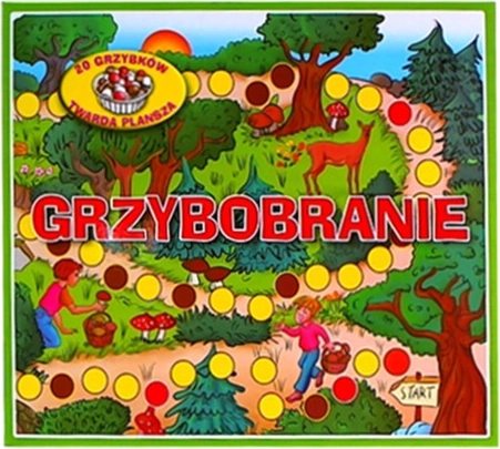Lauamäng Grzybobranie – seente korjamine lastele