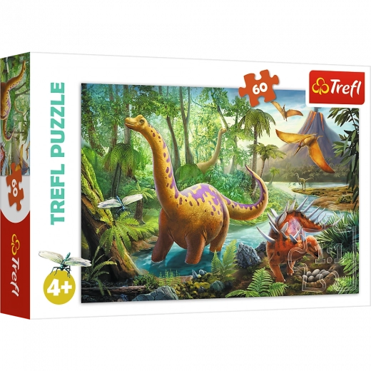 Pusle Trefl Dinosaurused 60 tk