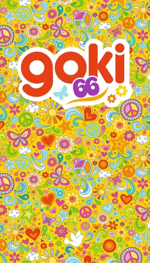 Goki tekstiilist riputatav banner – 1 tk