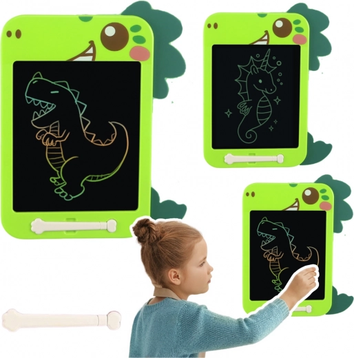 LCD joonistustahvel Dinosaurus roheline