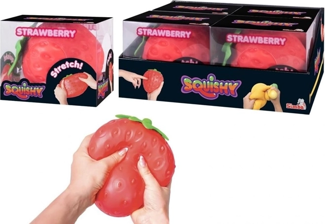 Simba pigistatav mänguasi maasikas 15 cm