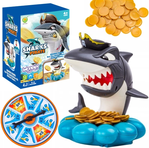 Woopie Pirate Shark Arcade Game