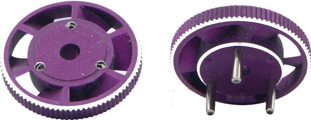 HighFlow Venti-Turbo hooratas 1:10 5,1 mm võllile